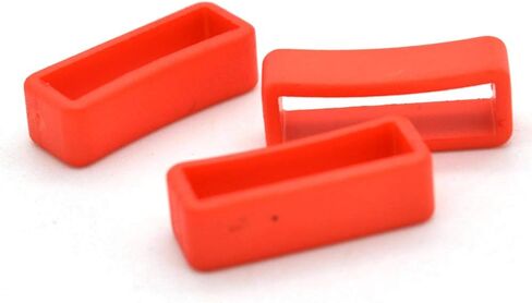 HSDOUBLE 24pcs 5/8"(17mm) Colorful Belt Loop Keeper for Dog Collar Harness Backpack Straps in Kuwait