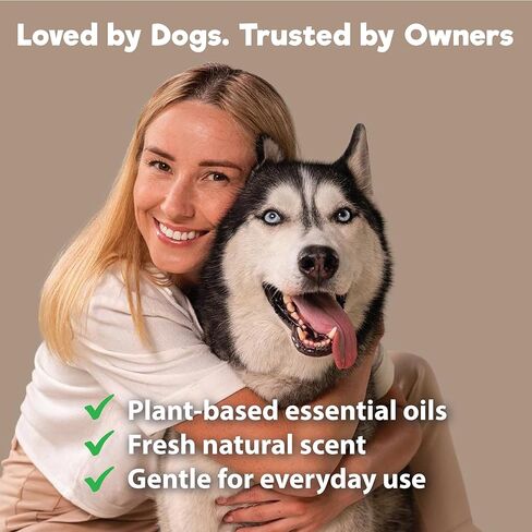 رذاذ الكلب بزيت النعناع من شركة Don't Bug My Dog™ - رذاذ طبيعي للكلاب في الهواء الطلق، تركيبة زيت عطري نباتي، معطف لطيف ورذاذ للبشرة للاستخدام اليومي، رائحة نباتية منعشة in Kuwait