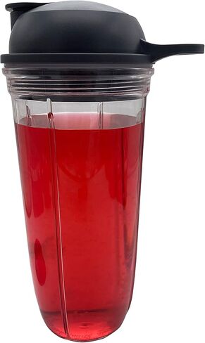 2PCS Replacement Blender Cup 32oz with To-go-lid, Compatible with NutriBullet Blender Combo 1200W（NBF10500/NBF70500/ZNBF30400Z/ZNBF30500Z/NBF50400/NBF70500 ）(2 cup, 32oz) in Saudi Arabia