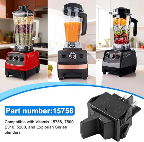 15758 مفتاح تشغيل/إيقاف بديل لخلاطات سلسلة vita-Mix 15758/7500/e310/5200 in Kuwait