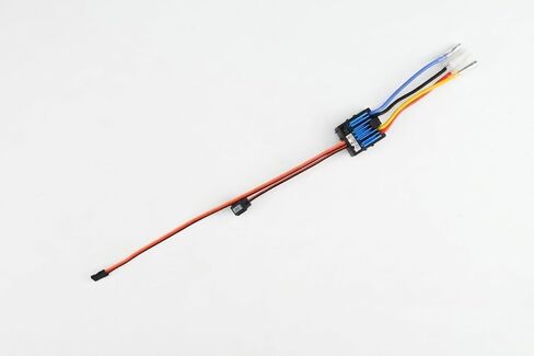 Waterproof Brushed 60A ESC with Dirtproof Switch for 1/10 Traxxas HPI Redcat Tamiya RC Truck, Buggy, Short Course Truck and Rock Crawler in Saudi Arabia
