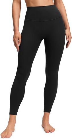 CRZ YOGA Womens Butterluxe No Front Seam Yoga Leggings 25" - High Waisted Lounge Pants Pilates Workout Athletic Buttery Soft in Saudi Arabia