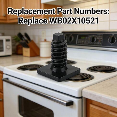 طقم أرجل تسوية WB02X10521 مناسب لفرن موقد GE Hotpoint Kenmore، استبدال قدم تسوية نطاق قابل للتعديل، أرجل تسوية الأجهزة شديدة التحمل، 4 عبوات in Kuwait
