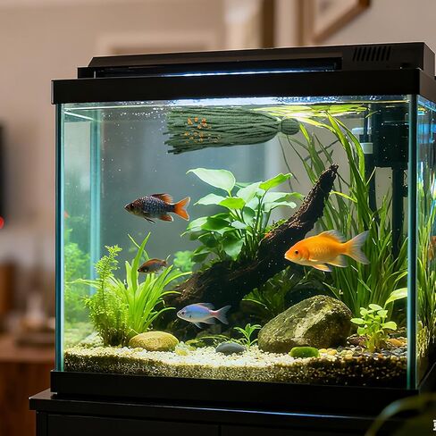 Toddmomy 10pcs Aquarium Fish Breeding Spawning Mops, Shrimp Accessories, Floating Fish Tank Spawning Hideout for Fry Protection and Egg Laying, Aquarium Accessory in Kuwait