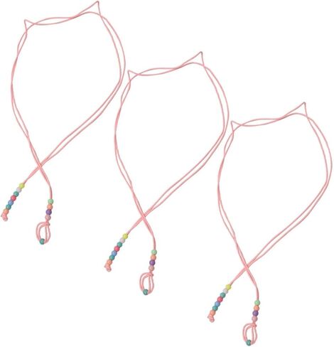 Toddmomy 3pcs Glow-in-The-Dark Adjustable Lizard Harness Leash Set, Outdoor Traction Rope for Bearded Dragons, Geckos, and Small Reptile Pets in Kuwait