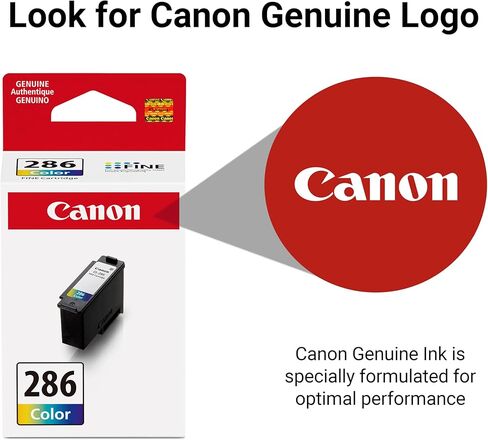 Canon Genuine Ink CL-286 Color Cartridge, Standard in Saudi Arabia
