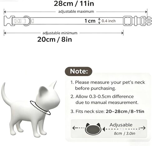 4 Pack Cute Cat and Puppy Collar with Removable Bow Tie and Bell, Adjustable Fit Kitten Collars for Cats & Small Dogs, Cute Bowknot in Kuwait