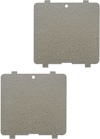 قطعتان من غطاء الميكا لدليل موجة الميكروويف MCK69074904 متوافقة مع ميكروويف LG LMC0975AST، LMC0975ASZ، LMC0975SB، LMC0975ST، LMC1275SB in Kuwait