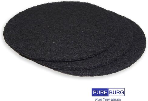 PUREBURG ECO 5 Odor Absorbing Carbon Refills Pack Compatible with Vitamix FoodCycler Model ECO 5, Collection Lid Filter Carbon Filters in Kuwait