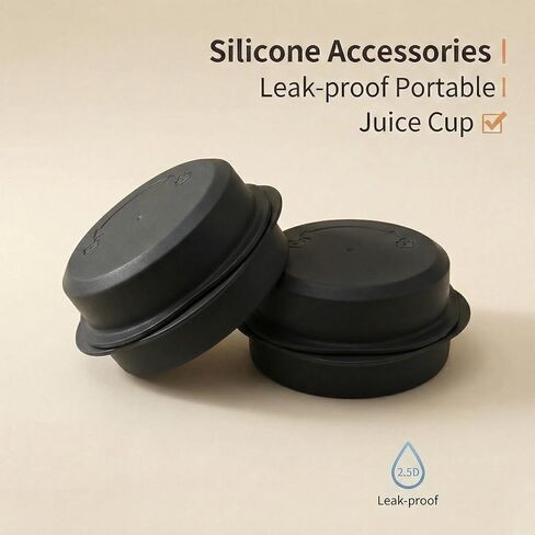 Accessories for Ninja Blast, 2-in-1 Portable Lid & Blade Cover Set Leakproof Dishwasher Safe Replacement Lids, Compatible for Ninja Blast Personal Blender BC100, BC151, CL155 Series in Saudi Arabia