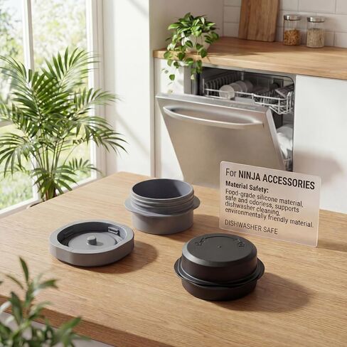 Accessories for Ninja Blast, 2-in-1 Portable Lid & Blade Cover Set Leakproof Dishwasher Safe Replacement Lids, Compatible for Ninja Blast Personal Blender BC100, BC151, CL155 Series in Saudi Arabia