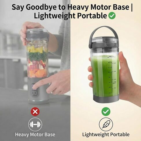 Accessories for Ninja Blast, 2-in-1 Portable Lid & Blade Cover Set Leakproof Dishwasher Safe Replacement Lids, Compatible for Ninja Blast Personal Blender BC100, BC151, CL155 Series in Saudi Arabia