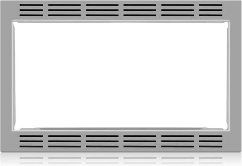 Upgraded 27-Inch Microwave Trim Kit NN-TK922SS for Panasonic 2.2 Cu. Ft. Microwave Oven, Adjustable Stainless Steel Construction, Heat Resistant & Easy to Clean in Kuwait