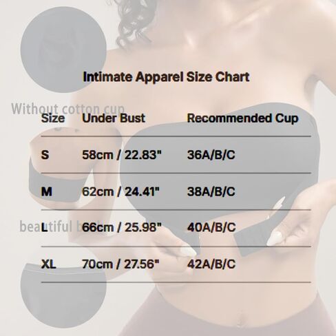 Strapless Bra for Women Non-Slip Silicone Padded Bandeau Bra Wireless Tube Top Bralette in Saudi Arabia