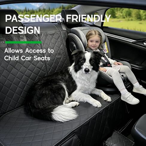 Dog Car Seat Cover, Back Seat Cover for Jeep Grand Cherokee Wrangler Sport Sport S Sahara Rubicon Limited Overland Summit 4xe AWD 2011- 2026, Non-Slip Backing Waterproof Car Pet Bench Backseat Covers in Kuwait