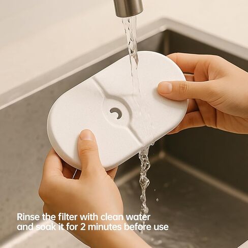 6-Pack Replacement Filters for PETSEE S1 Series Automatic Pet Water Fountain – Triple Filtration System, Removes Impurities & Hair, Easy to Use, Replace Every 4 Weeks in Kuwait