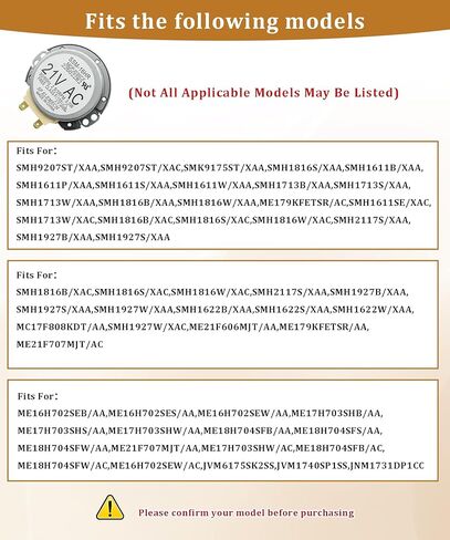 DE31-10172C(SSM-16HR,MDPJ030CF) Microwave Turntable Motor Fits for Samsung Kenmore GE Microwave,Replaces DE31-10172A/B/D,WB26X10233,4983656,AP7191211,PS16735927 in Kuwait