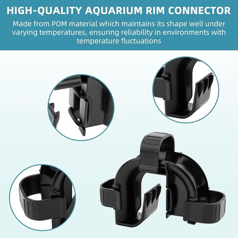 Maglu Rim Connector for Fluval FX4/FX5/FX6 Aquarium Filters - Aquarium Hose Fitting Rim Connector for FX4 Canister Filter, Replacement Part A20230, 2 Pack in Kuwait