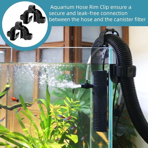 Maglu Rim Connector for Fluval FX4/FX5/FX6 Aquarium Filters - Aquarium Hose Fitting Rim Connector for FX4 Canister Filter, Replacement Part A20230, 2 Pack in Kuwait
