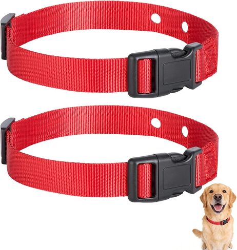 طوق بديل متوافق مع Petsafe إذا كان 100 حزمة من 2، بوليستر قابل للتعديل وخفيف الوزن، استبدال طوق متوافق مع Petsafe لأطواق السياج الداخلية واللاسلكية، ملاءمة مريحة in Kuwait