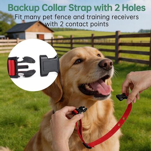 طوق بديل متوافق مع Petsafe إذا كان 100 حزمة من 2، بوليستر قابل للتعديل وخفيف الوزن، استبدال طوق متوافق مع Petsafe لأطواق السياج الداخلية واللاسلكية، ملاءمة مريحة in Kuwait