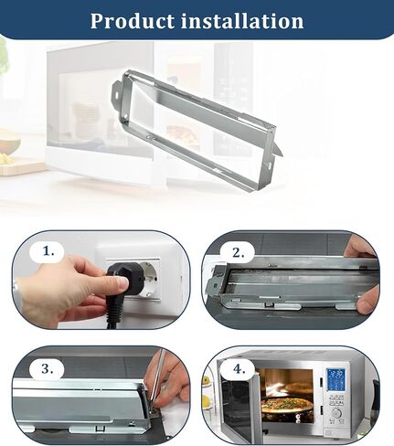W10843943 Microwave Vent Damper Fits for Whirlpool Kenmore Kitchenaid Maytag Microwave Exhaust Vent Kit Replace W10748710 AP5988876 8205811 8205558 PS11728088 in Kuwait