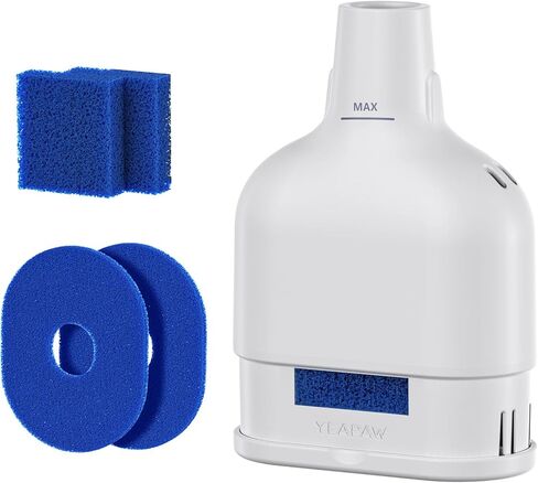 Cat Water Fountain Filters 1 Pack Five Stages Filtration Cat Fountain Replacement Filters for Stainless Steel Water Fountain 2 Months Set of Replacement Filters for Ultra Quiet Cat Fountain in Kuwait