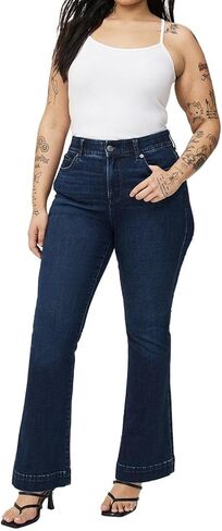 Torrid Women's Plus Size Jeans - Bombshell Flare High-Rise Jean in Saudi Arabia