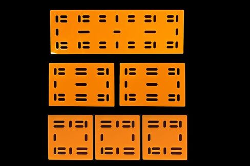 GuineaLoft™ TM Multipack DIY Panels (Yellow) – Includes 3 TM1 Panels, 2 TM2 Panels, 1 TM3 Panel, DIY Panels for Building Play Structures – Visit the GuineaLoft Store for More in Kuwait