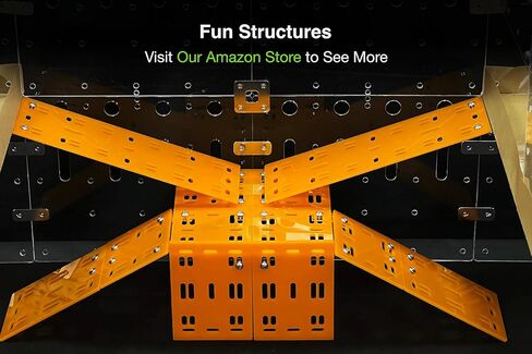 GuineaLoft™ TM Multipack DIY Panels (Yellow) – Includes 3 TM1 Panels, 2 TM2 Panels, 1 TM3 Panel, DIY Panels for Building Play Structures – Visit the GuineaLoft Store for More in Kuwait