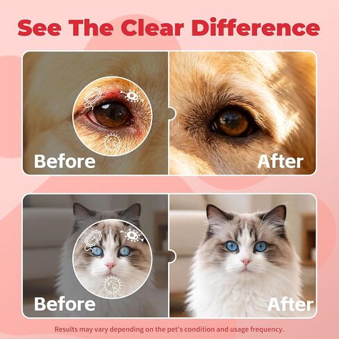 Cataract Eye Drops for Dogs – Improve Vision Clarity & Comfort, Preservative-Free, Natural Formula, 1.69 fl oz (50 mL) for Dogs and Cats in Kuwait