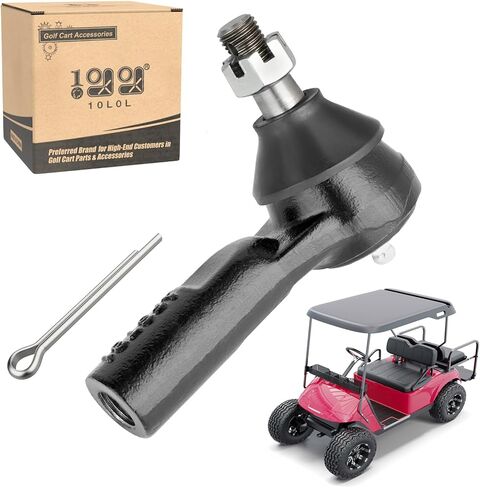 وصلة كروية لرف توجيه عربة الجولف 10L0L لـ EZGO 2001-up (باستثناء RXV)، نهاية قضيب التوجيه الخارجي تحل محل OEM #70695-G01 70695G01 in Saudi Arabia