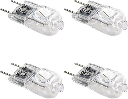 New Version 4pcs Light Bulbs Microwave Oven Light Lamp 120v 20w for GE WB36X10246,Night Light/Stove Light/Surface Light Bulb in Kuwait