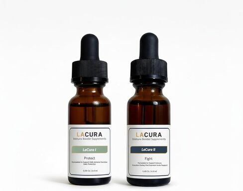 LaCura Immunity & Respiratory Combo Plus, Pure and Potent Essential Oils Made with Powerful Ingredients and Antioxidants, Essential Oil with Vegan Capsules, each bottles contains 14.4ml. in Saudi Arabia