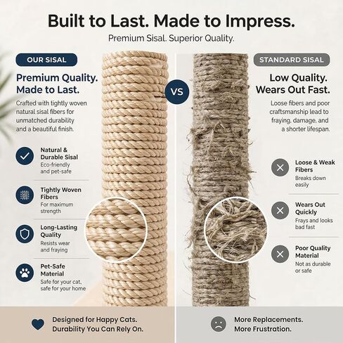Cat Scratching Post with Perch for Large Cats – Modern Hammock Window Bed, Strong Suction Cups, Durable Eco, Space Saving Furniture for Indoor Cats in Kuwait