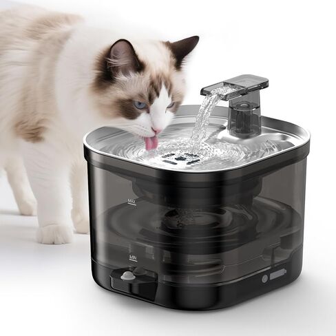 4 Filters Cat Water Fountain, Pet Drinking Dispenser in Saudi Arabia