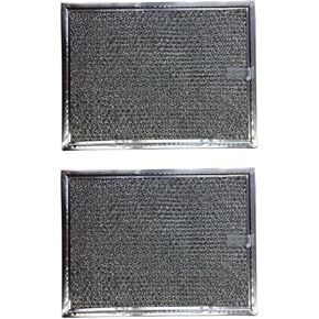 2 PK الألومنيوم شبكة الشحوم فرن الميكروويف استبدال مرشحات لفريجيدير GLMV169FPBC GLMV169FPWA GLMV169FPWB GLMV169GBA GLMV169GBB GLMV169GQA GLMV169GQB GLMV169GSA GLMV169GSB GLMV169HBA in Kuwait