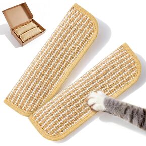 2 Pcs Sisal Catnip Kicker Toy for Indoor Cats, 10g Catnip Pillows for Cats, Durable Cat Nail File Scratcher & Teeth Cleaning Toy, No-Shed Catnip Toys for Cats (2, Medium) in Kuwait