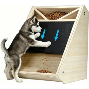 Dog Nail Scratch Board with Treat: Wooden Dog Nail File Board with Replaceable Sandpaper, Quiet Dog Nail Trimmer Alternative for Stress-Free Nail Care in Kuwait