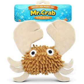 Dog Squeaky Toys for Puppy Play, Interactive Plush Crinkle Toys for Small Medium Dogs Keep Busy, Cute Soft Stuffed Animal Toy for Puppies Reduce Boredom, Not for Aggressive Chewers (Lobster) in Saudi Arabia
