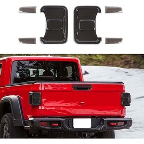 CheroCar ل Jeep JL الذيل غطاء خفيف مصباح هالوجين الحرس إطار الكسوة حواف اكسسوارات الديكور ل جيب رانجلر JL 2018-2022 in Kuwait
