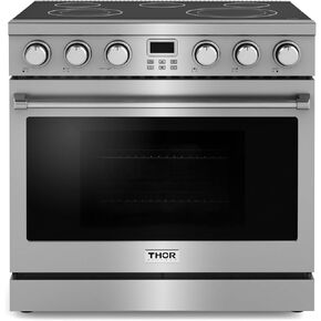 موقد كهربائي احترافي من THOR Kitchen مقاس 36 بوصة من الفولاذ المقاوم للصدأ - موديل ARE36 in Kuwait