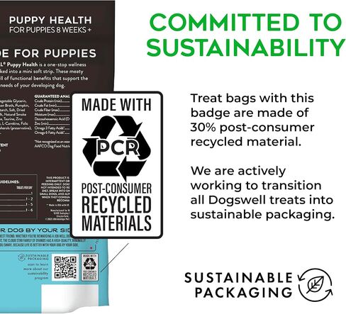 Dogswell Lifestage Puppy Treats شرائح صغيرة ناعمة من لحم الضأن، 4 أونصة in Kuwait