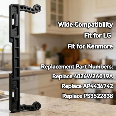 4026W2A019A Microwave Door Latch Replacement Fit for LG Kenmore Amana Microwave Wall Oven Range AP4436742 PS3522838 LMHM2017ST LMV1683ST LMV1683ST LMV1683ST in Kuwait