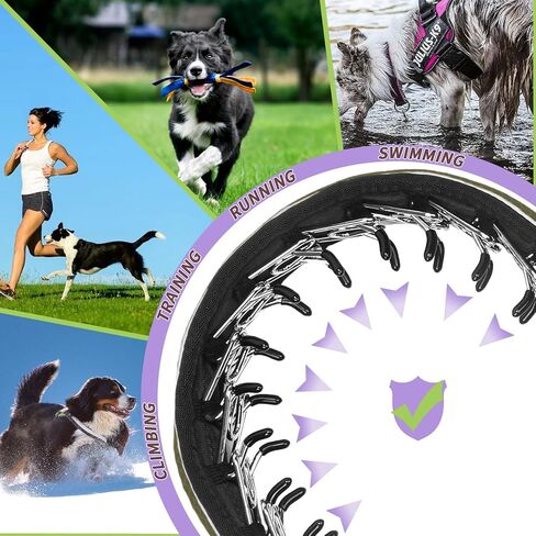 Martingale No Pull Dog Collar for Large Medium Dogs Training Walking, Heavy Duty Nylon Reflective Adjustable Anti Pull Slip Collar with Buckle S Army Green in Kuwait