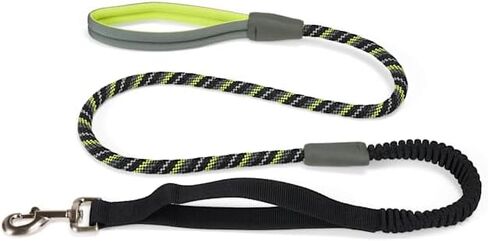 YOULY by Petco Adventure Shock-Absorbing Dog Leash 5 ft. Black in Kuwait