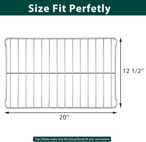 DE75-00083A Microwave Oven Rack Replacement Parts for Samsung Microwave Cooking Rack Shelf 304 Stainless Steel Samsung ME18H704SFS ME20H705MSS ME21M706BAG Convection Metal Oven Wire Support 1 Pcs in Kuwait