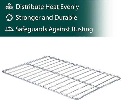 DE75-00083A Microwave Oven Rack Replacement Parts for Samsung Microwave Cooking Rack Shelf 304 Stainless Steel Samsung ME18H704SFS ME20H705MSS ME21M706BAG Convection Metal Oven Wire Support 1 Pcs in Kuwait