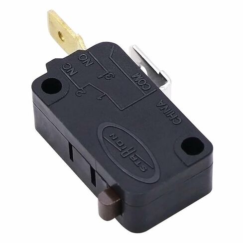 W10211974 Microwave Interlock Micro Door Switch Compatible with Top Brands Replaces with 8206352, 4393599, AP4358023, PS23338922, AMV1160VAW0, AMV1160VAW1 in Kuwait