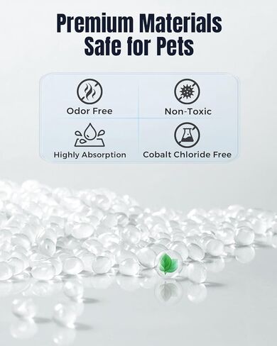 16pcs Pet Food Desiccant Bag Compatible with Oneisall Automatic Cat Feeder, Desiccant Packs Replacement with Color Indicating for Automatic Pet Feeder, Keep Cat Dog Food Dry and Fresh in Kuwait